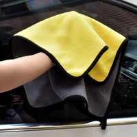 Thumbnail for Two-color Couble-sided Car Dual-use Cleaning Car Wash Towel