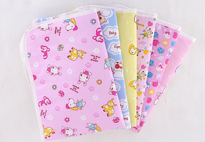 Baby waterproof and breathable leakproof pad Baby bed waterproof pad