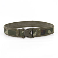 Thumbnail for Quick Release Tactical Belt Fashion Men Canvas Belt Outdoor Hunting