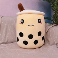 Thumbnail for Cute Fruit Drink Plush Stuffed Soft Strawberry Milk Tea Plush Boba Tea Cup Toy Bubble Tea Pillow Cushion Kids Gift