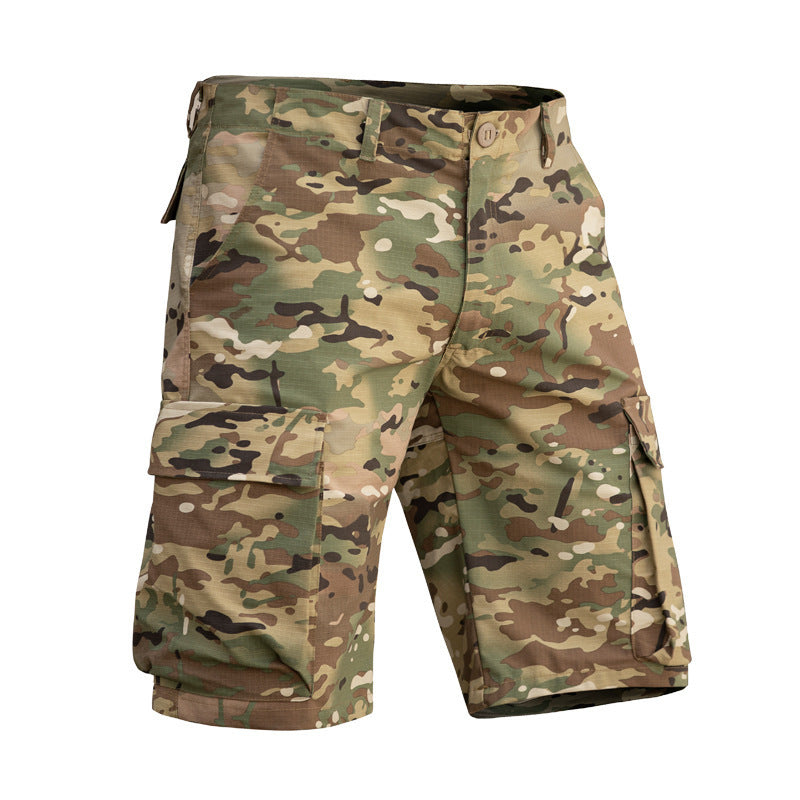 Multi-pocket Men's Summer Tactical Pants Commuter Shorts