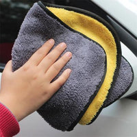 Thumbnail for Two-color Couble-sided Car Dual-use Cleaning Car Wash Towel