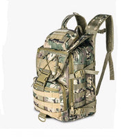 Thumbnail for Outdoor mountaineering bag male multi-function waterproof tactical backpack attack package army fan rucksack camouflage backpack