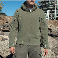 Thumbnail for Military Jackets Tactical Jacket For Men Warm Hooded Hike