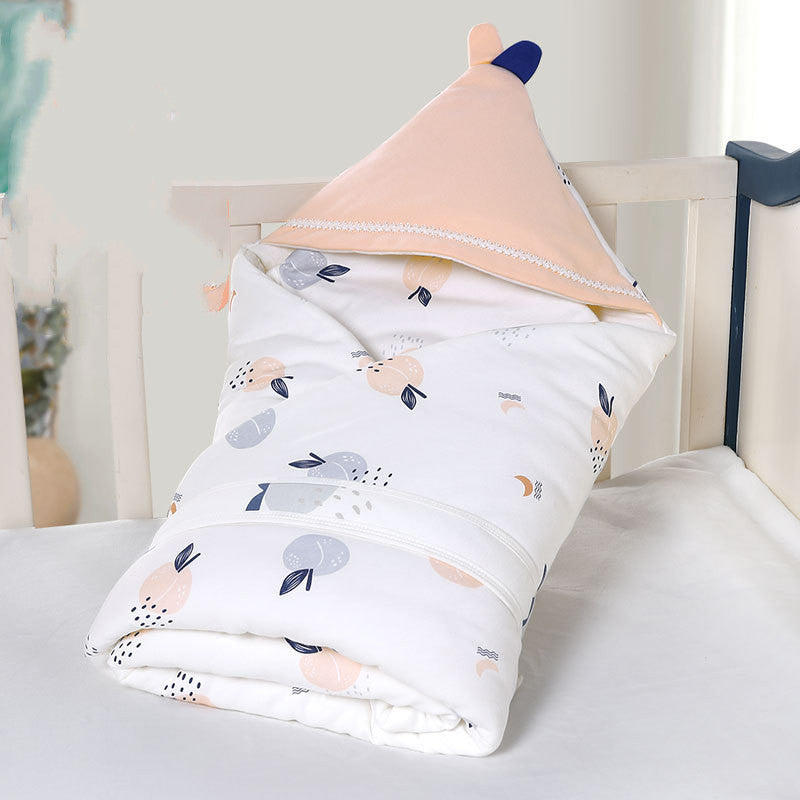 Baby Cotton Quilt Newborn Detachable Blanket Spring Autumn And Winter Quilt