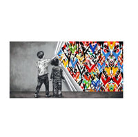 Thumbnail for Children's Graffiti Wall Art Canvas Abstract