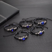 Thumbnail for Zodiac Constellation Bracelet Braided Design Bracelet For Men Women Kids