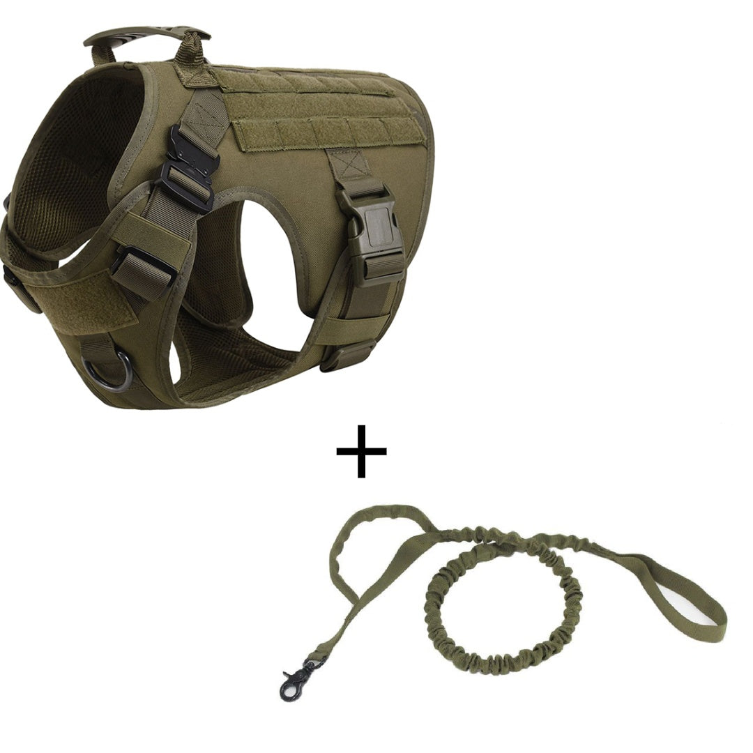 Outdoor Tactical Dog Vest For Large Dogs