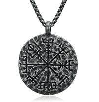 Thumbnail for European And American Titanium Steel Men's Retro Viking Myth Pendant Metal Necklace