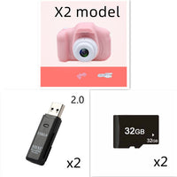 Thumbnail for X2 HD Mini Cartoon Kids Digital Camera