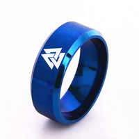 Thumbnail for Stainless Steel Viking Odin Symbol Ring
