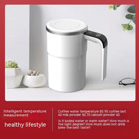 Thumbnail for Electric Coffee Mug USB Rechargeable Automatic Magnetic Cup IP67 Waterproof Food-Safe Stainless Steel For Juice Tea Milksha Kitchen Gadgets