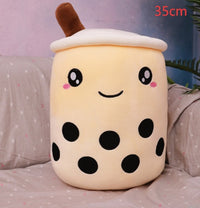 Thumbnail for Cute Fruit Drink Plush Stuffed Soft Strawberry Milk Tea Plush Boba Tea Cup Toy Bubble Tea Pillow Cushion Kids Gift