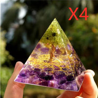 Thumbnail for Pyramid Decoration Natural Crystal Gravel Energy Tower