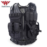 Thumbnail for Outdoor Military Fan Summer Mesh Breathable Training Vest Multi-functional Tactical Vest