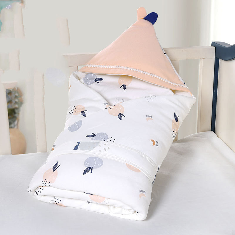 Baby Cotton Quilt Newborn Detachable Blanket Spring Autumn And Winter Quilt