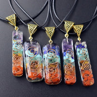 Thumbnail for Meditation Seven Chakra Reiki Pendant