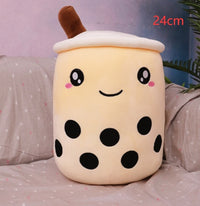 Thumbnail for Cute Fruit Drink Plush Stuffed Soft Strawberry Milk Tea Plush Boba Tea Cup Toy Bubble Tea Pillow Cushion Kids Gift